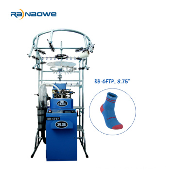 Fabricant RB 6FTP Sock Sock Sock Tricoting Making Machine Prix pour faire des chaussettes à vendre